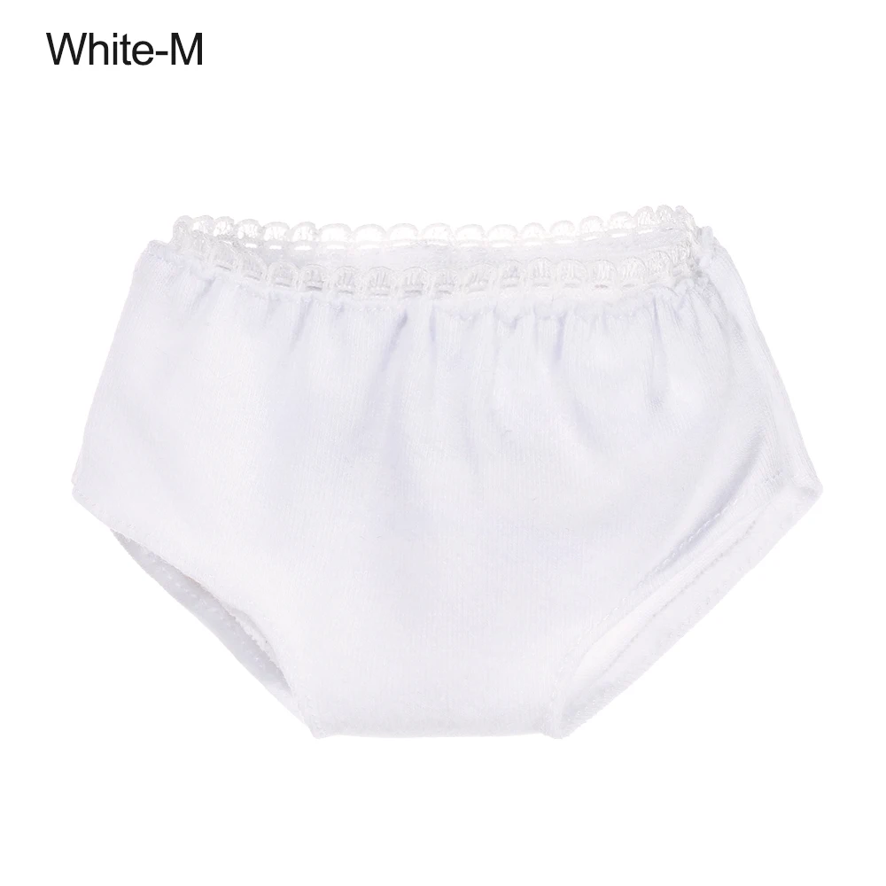Multi Size Doll's Knickers Suitable for 1/12 1/6 1/4 1/3 Doll Cute Cotton Material Doll's Briefs Mini Clothes Toys Accessories