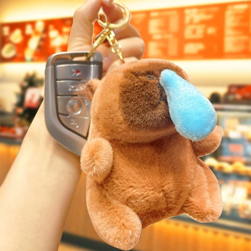 Dreuhuing カピバラキーホルダー、カピバラランダムキーチェーン 