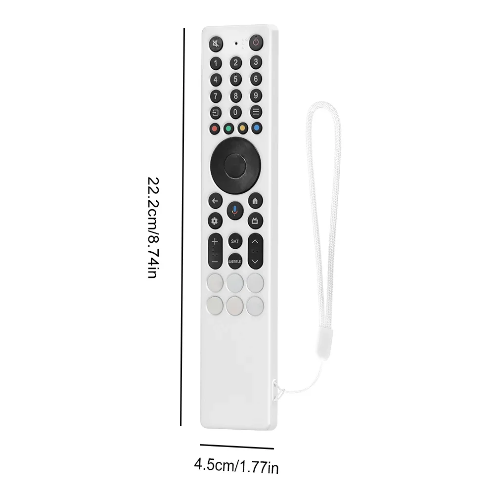 For TCL RC833A Silicone TV Remote Case for Smart TV TCL Remote Control Protection Cover Drop-Proof RC Cover TV Supplies Tool