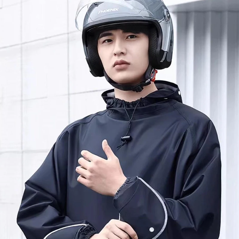 Electric Motorcycle Raincoat Men's Cycling Clothing Long Full-body Rain Poncho Outdoor Rain Gear motorcycle raincoat rain poncho bike raincoat raincoat suit