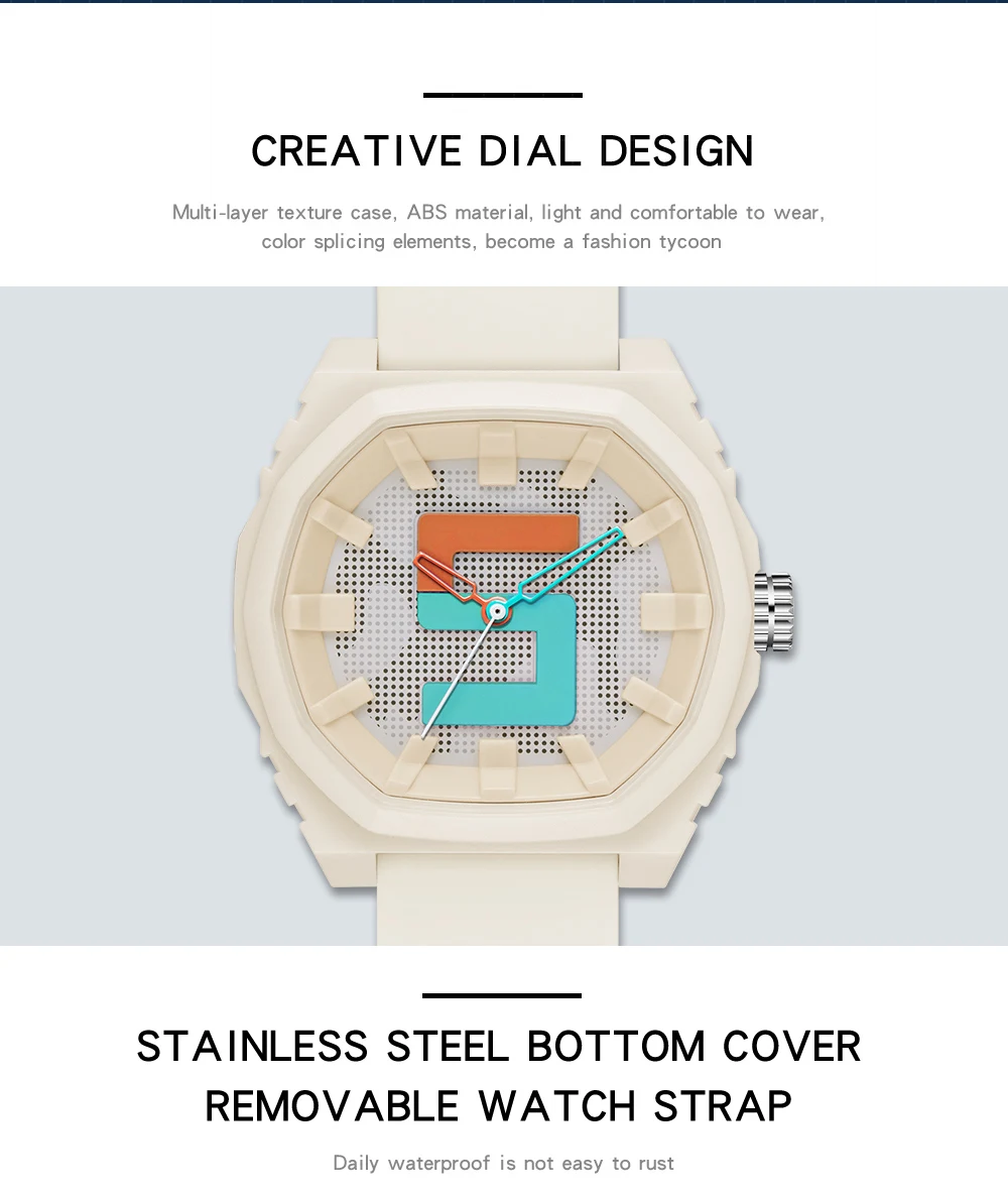 SANDA Casual Sports New Unisex Women Men Watches Silicone Waterproof Fashion Quartz Watch Mens Womenes Relogio Masculino 3206