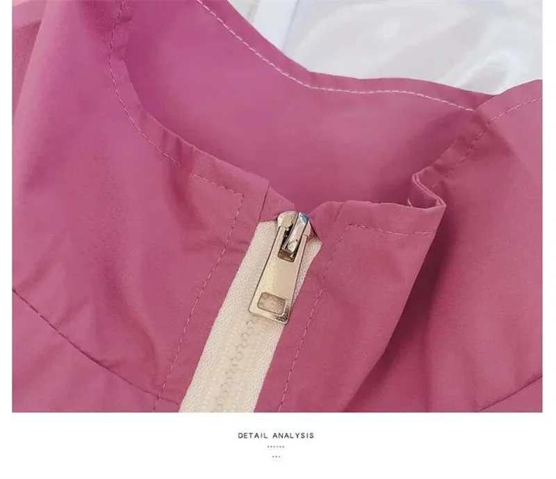 Girls Colorblocked Baseball Trench Jacket - Spring Autumn Casual Outerwear Ages 2-10