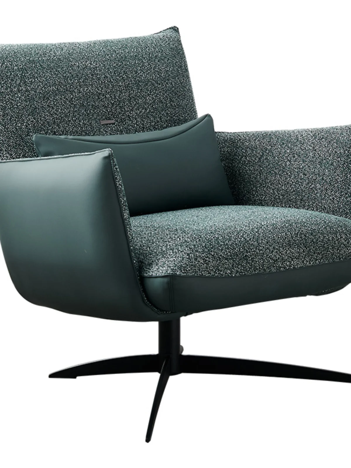 

Qf Minimalist Single Wingback Chair Rotating Couch Leisure Couch