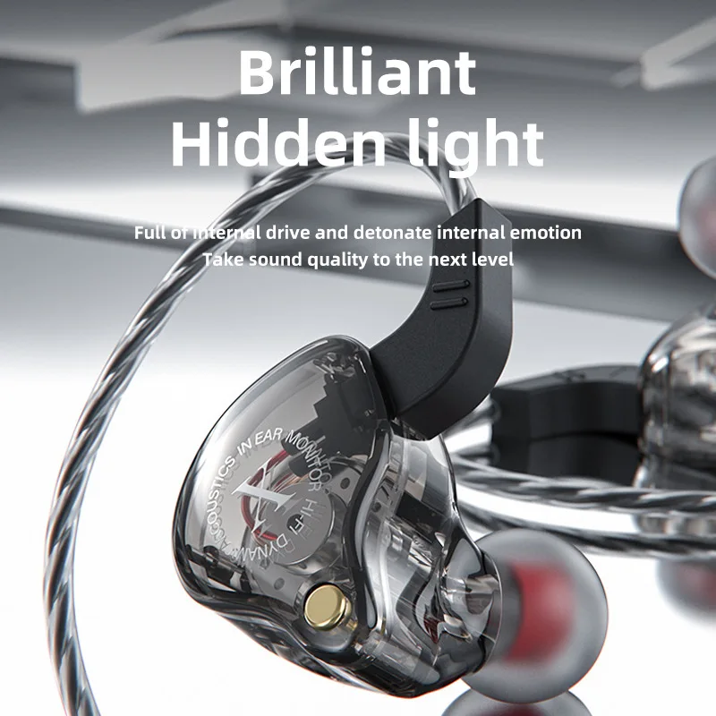 X2 Sports Earphones Wired Headphones HIFI Bass 3.5MM Wired in-Ear Headset Common Headset Game Subwoofer Mobile Phone Headset 4