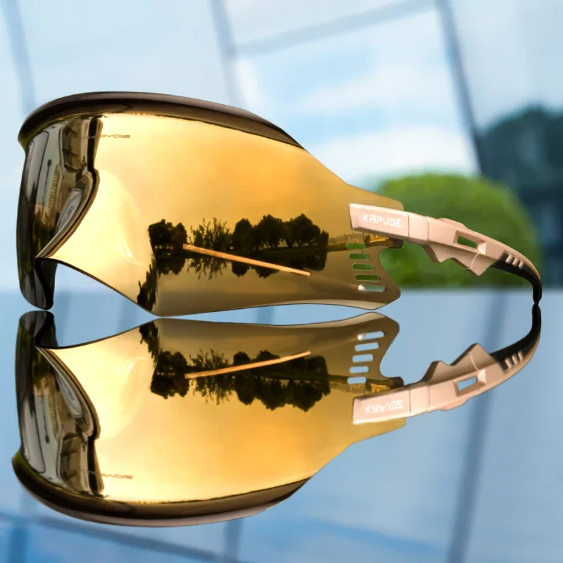 

2023 Kapvoe Sport Sunglasses Road Bike Mountain Bicycle Cycl Glasses Riding Goggle Sports Eyewear for Man Women Cycling Glasses