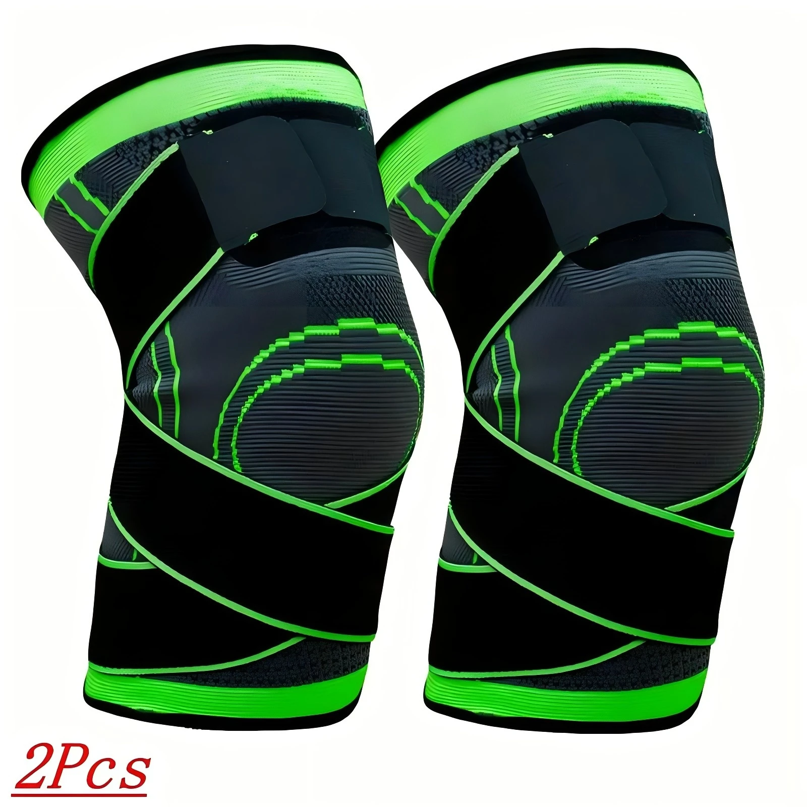 Breathable Knee Compression Sleeve for Pain Relief and Support in Sports & Fitness Activities