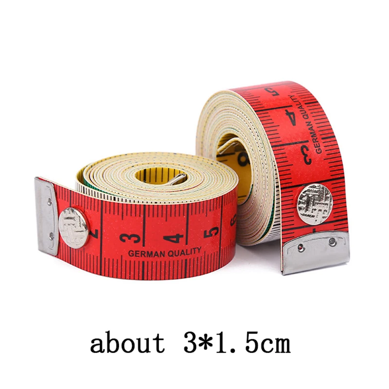 150200cmDoublesidedBodyMeasuringTapeRulerSewingTailorTape