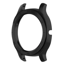 Durable Hollow PC Protector Case for Huawei Watch GT Cyber (Black)