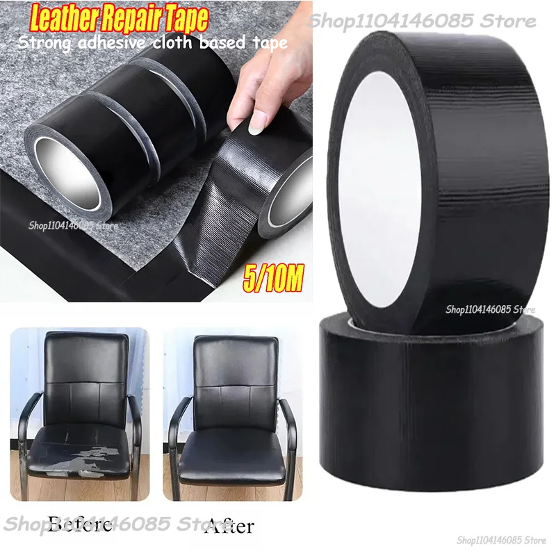 Leather Repair Tape DIY Self Adhesive Patch Car/Motorcycle Seat Sofa Repair Sticker Electromobile Seat Renovate Tape Roll