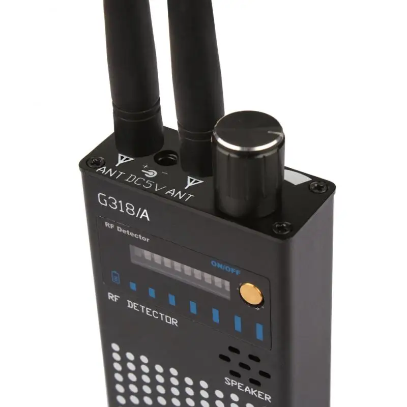 1PCS Profession RF Signal Detector Anti- Tapping Anti Detector Eavesdropping Pinhole Audio Bug GSM Device Finder Anti