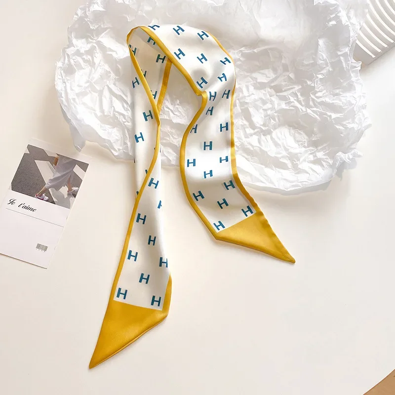 Yellow-H letter