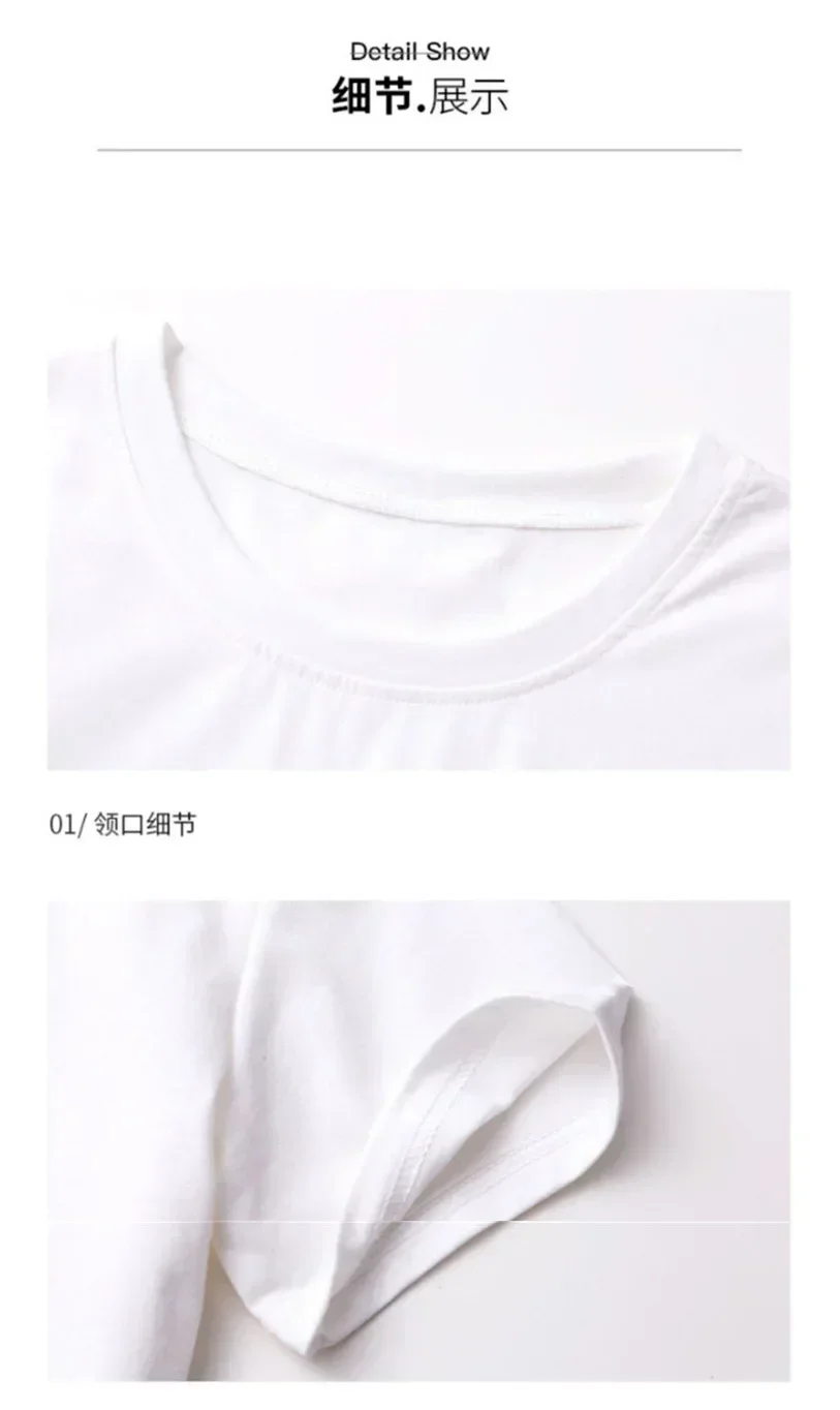 Doraemon cartoon Cotton summer new T-shirt fashion women T-shirt girl white black Short sleeve