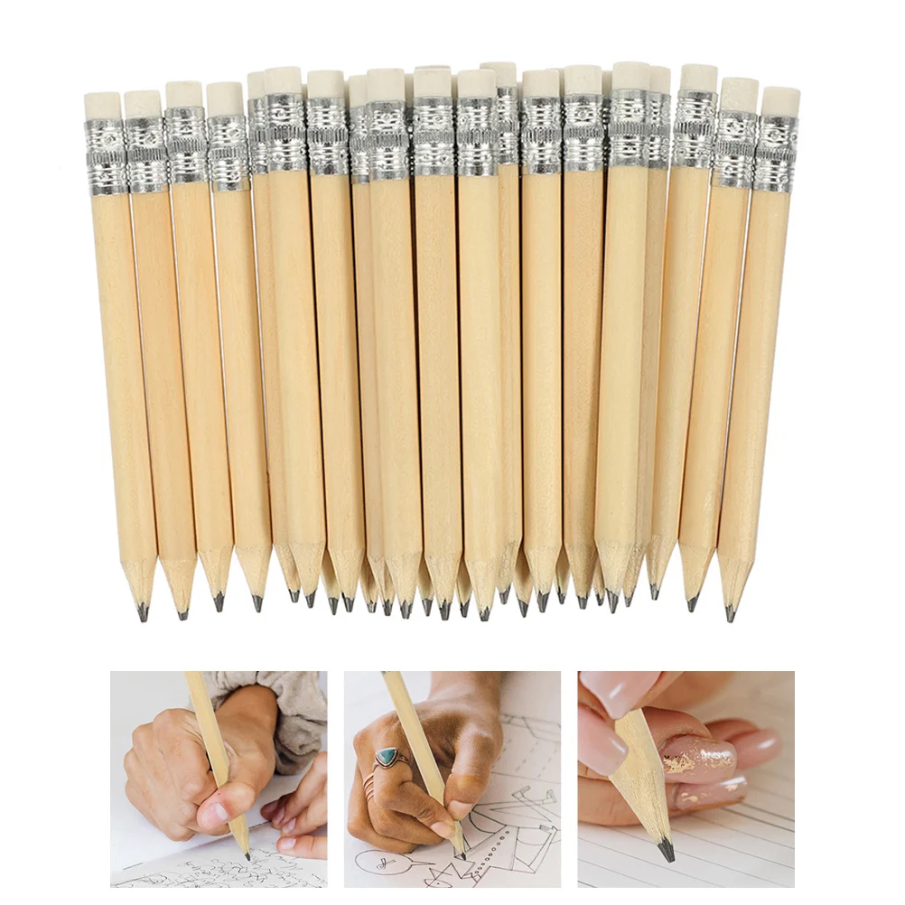 Erasers For Kids Short Writing Triangular Kids Wood Minidrawing Erasable Sketching Log Toddler Beginner Grip School Instrument pencils short writing triangular kids wood minidrawing erasable sketching log toddler beginner grip school instrument