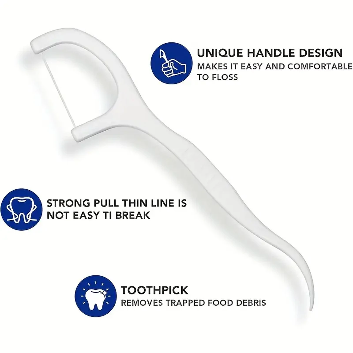 Dental Floss Stick With Sealed Storage Box Advanced Cleaning Technology Portable Disposable 50/100/500pcs