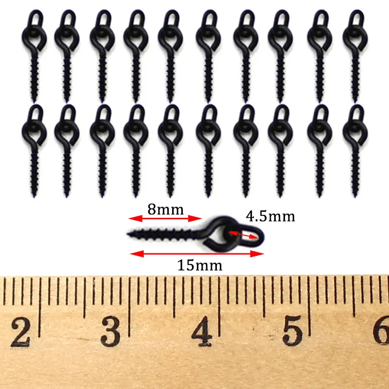 Carp Fishing Accessories Kit Bait Screws Carp Fishing Hook Bait Stopper Boilies Tackle Set For Fishing Rig Stop Beads Equipment 5