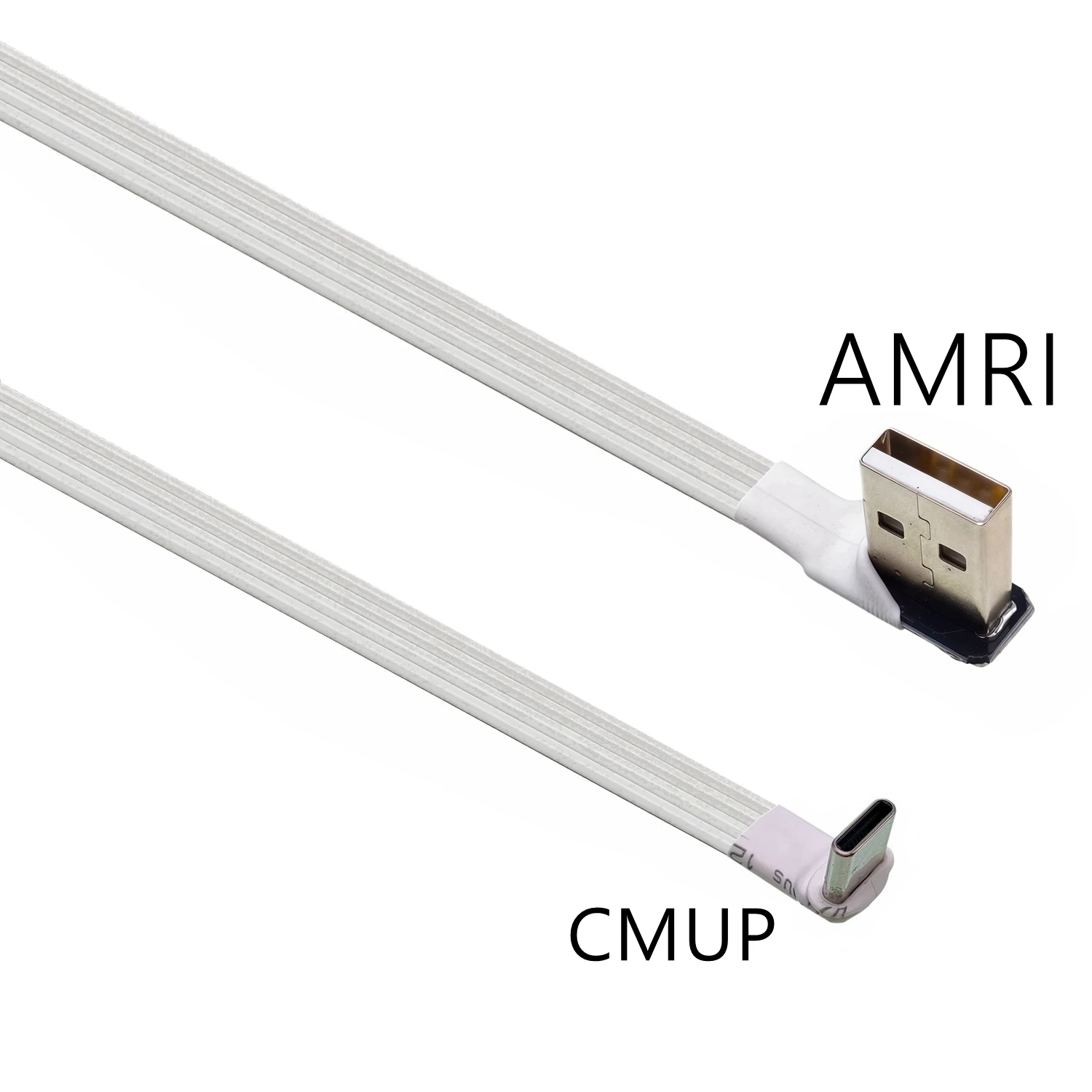 Reversible USB-C to USB 2.0 Right-Angle Data Cable