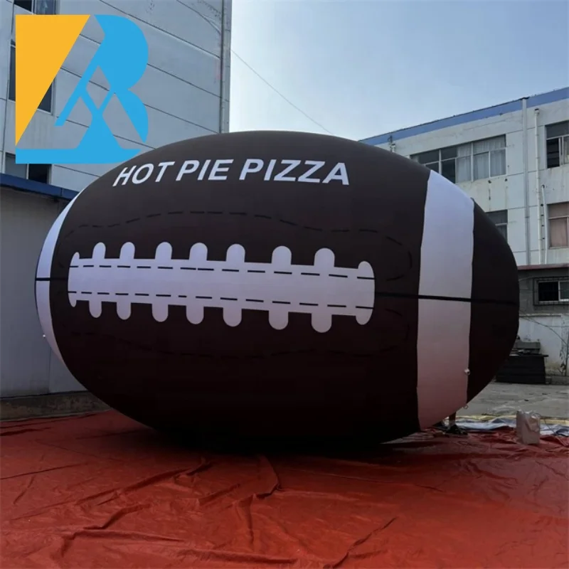 

Bespoke Event Party Supply Giant Inflatable American Football for Sports Games Decoration Toys