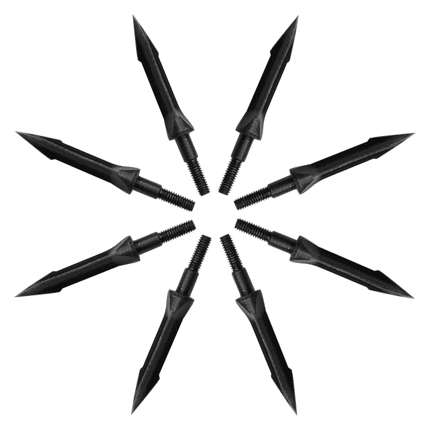 

125Grain Arrow Head Carbon Steel Arrowhead 6/12/24pcs Archery Arrow Tips for Bow Carbon Arrows Hunting and Target