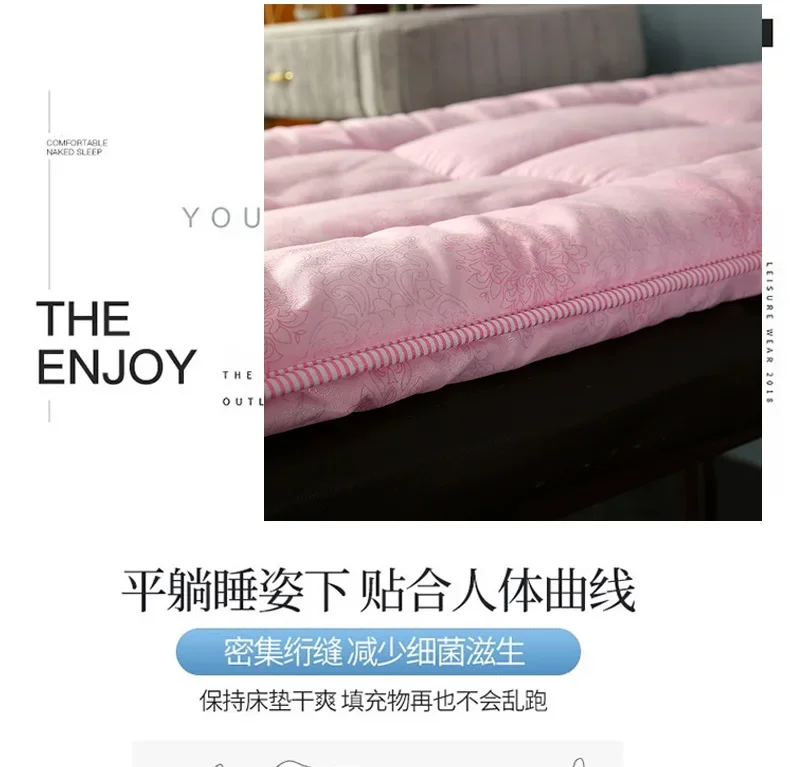 Description Picture 6 of itemBeauty Salon Bed Mattress Mat Thickened Bed Cushion Mattress Toppers Anti Slip Hospital Beauty Room Massage Bed Pad with Hole