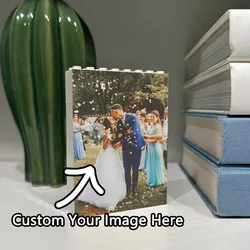 Personalized Portrait Photo Block - Custom Brick - Style Puzzle Decoration Gift (Style)