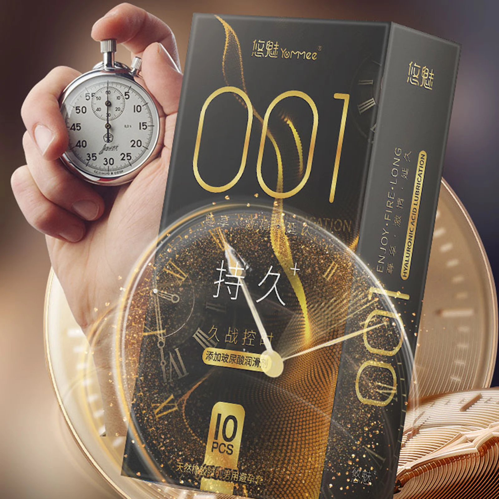 Delayed Ejaculation Condoms Ultrathin 001 Sex Toys Penis Cock Sleeves for Men High Stimulated Skin Feeling Adult Sex Accessories