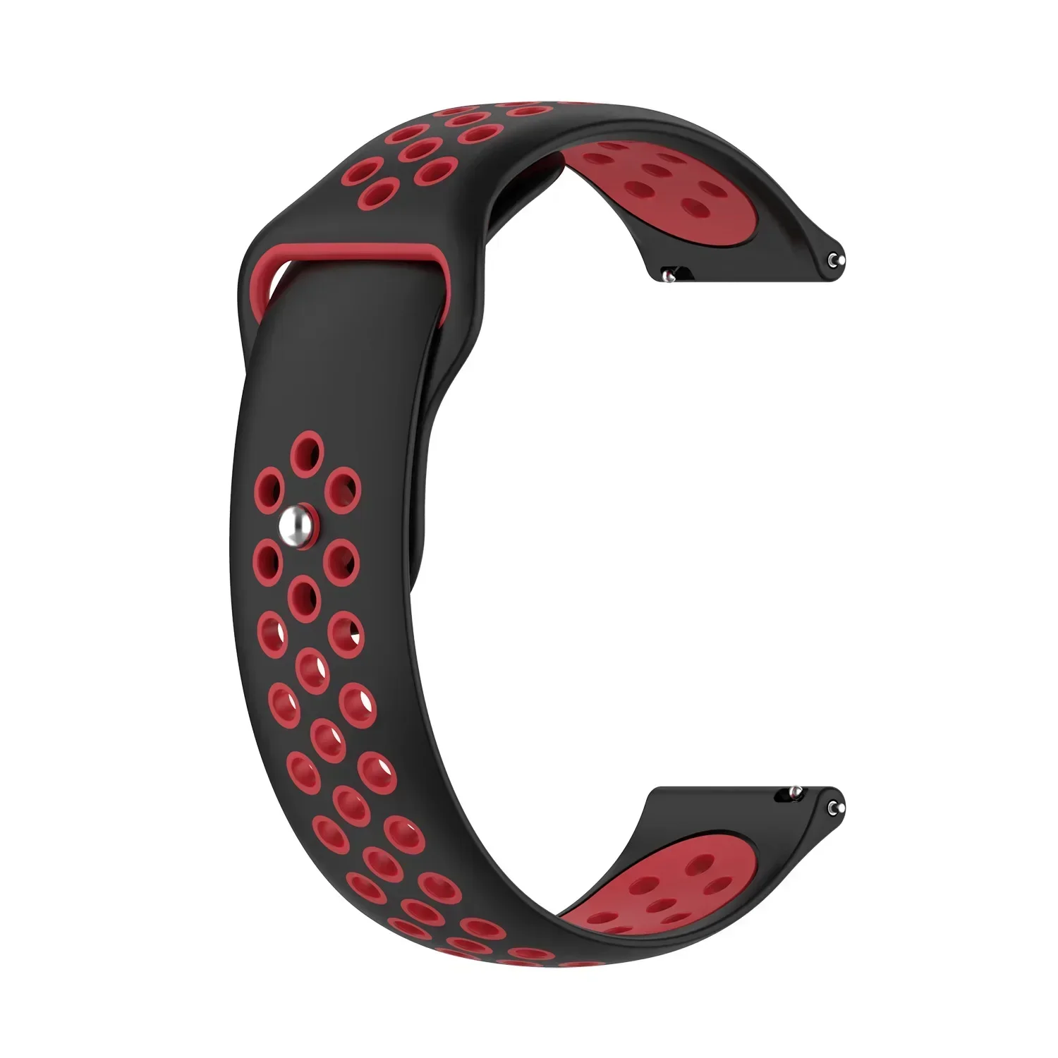 Breathable Sports Silicone Strap - Versatile 20mm/22mm Wristband