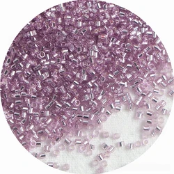 Elegant Silver Antique - Finish Glass Rice Beads, Hand - Woven - 1.6mm 30g 5400pcs (KB62)