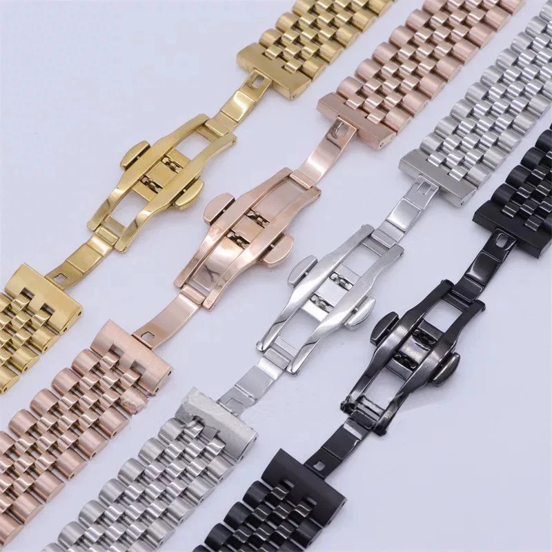Premium High-Quality 316 Stainless Steel Solid Watch Band Strap