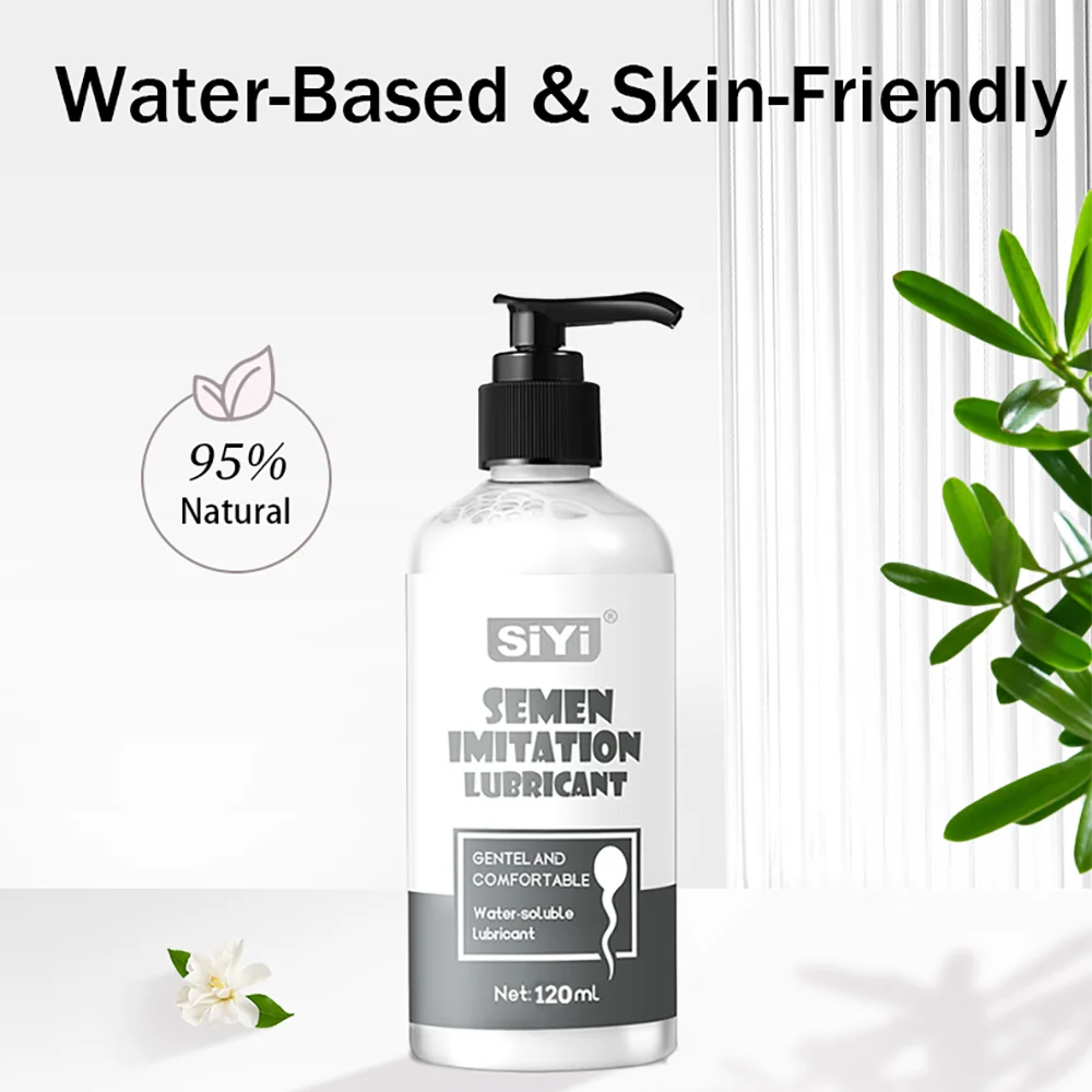 120 ml/300 ml ultraglattes Gleitmittel auf Wasserbasis, Presspumpe, langlebig, hautfreundlich, sicher für Spielzeug und Kondome, leicht zu reinigen 1