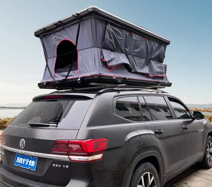 Car Rooftop Tent Dachzelt Camping Car Roof 2.1m Aluminum Outdoor