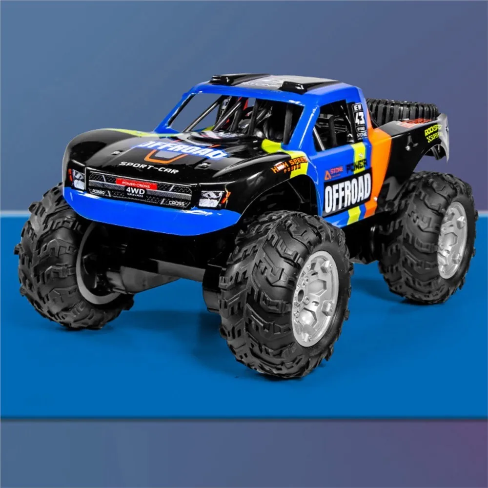 JJRC Q205 Voiture RC 1/14 4x4 Amphibie RTR Bleu - 25min Autonomie
