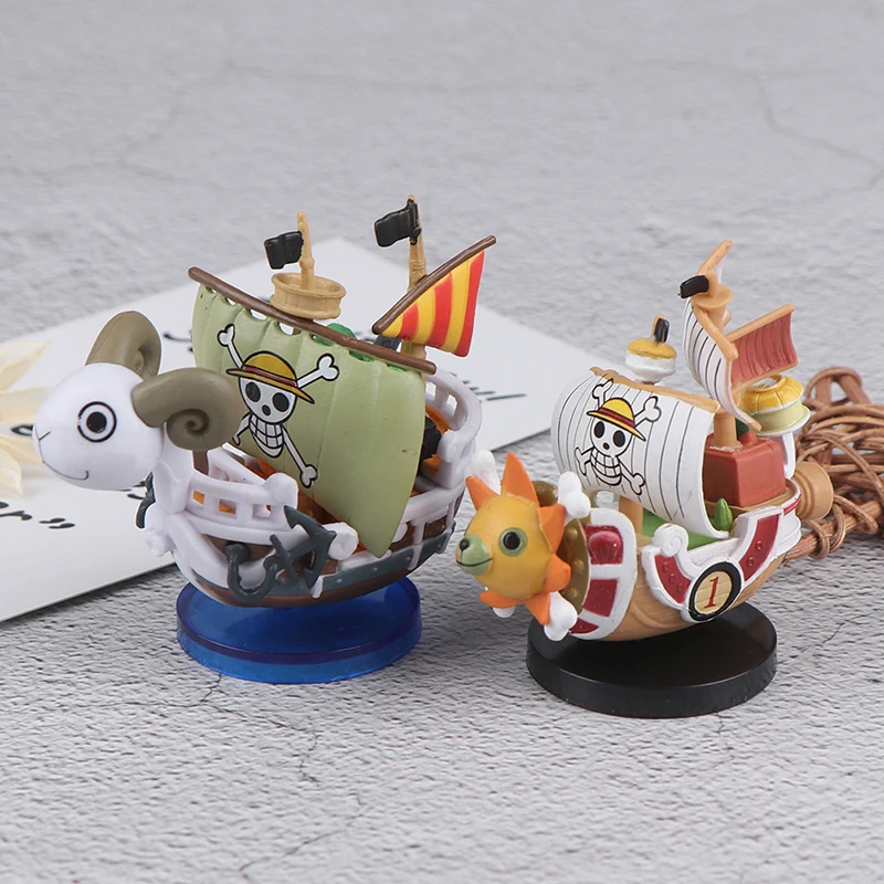 

One Pieces Pirates Boat Going Merry/ Thousand Sunny Grand Pirate Ship Action Figure Cartoon Figure Collectible Model Toy