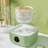 6L 11L Folding Portable Washing Machine Big Capacity with Spin Dryer Bucket  Clothes Travel  Underwear Socks Mini Washer 1