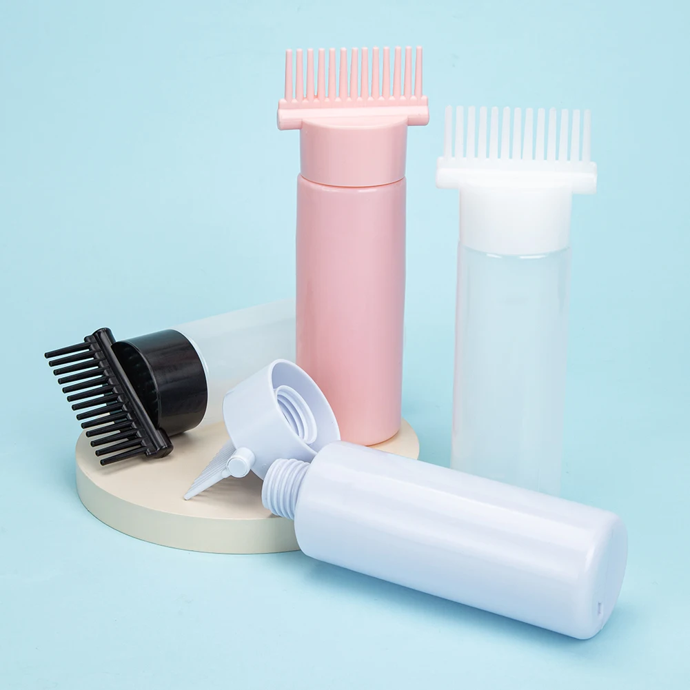 180ml Graduated Squeeze Bottle for Hair Coloring Styling