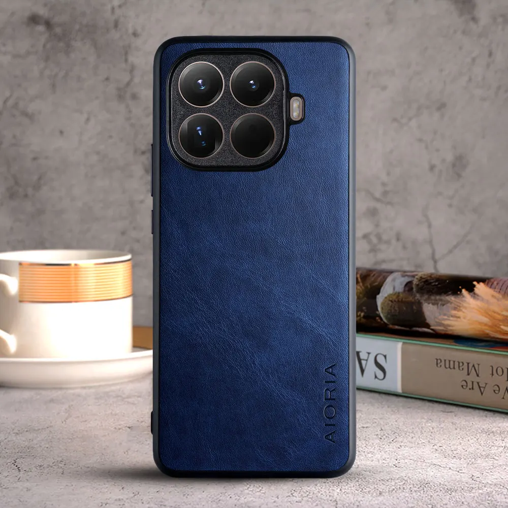 Luxury Vintage Leather Phone Case - Elegant Protective Cover