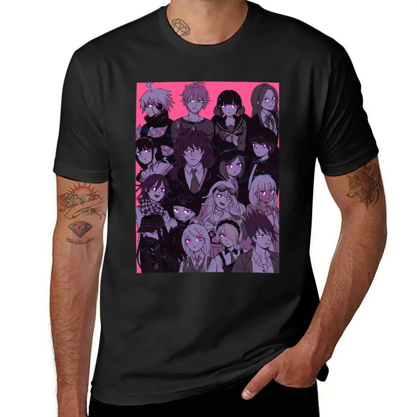 ndrv3 cast T-Shirt vintage hippie clothes men clothes