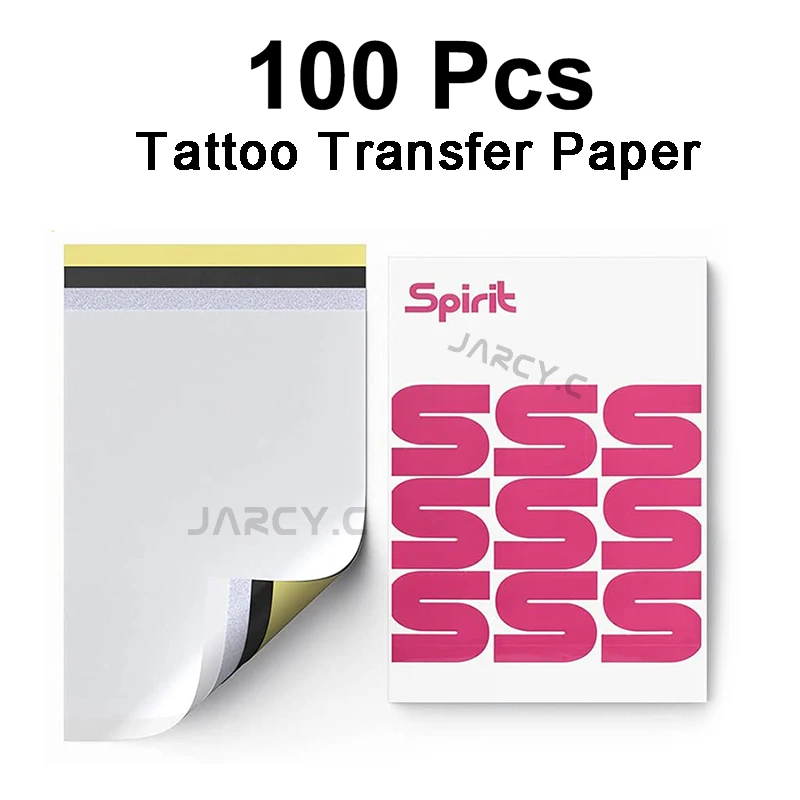 Tattoo Thermocopier Paper Tattoo Transfer Printer Paper A4 Size for Carbon Thermal Stencil Machine Tracing Paper Tattoo Supplies