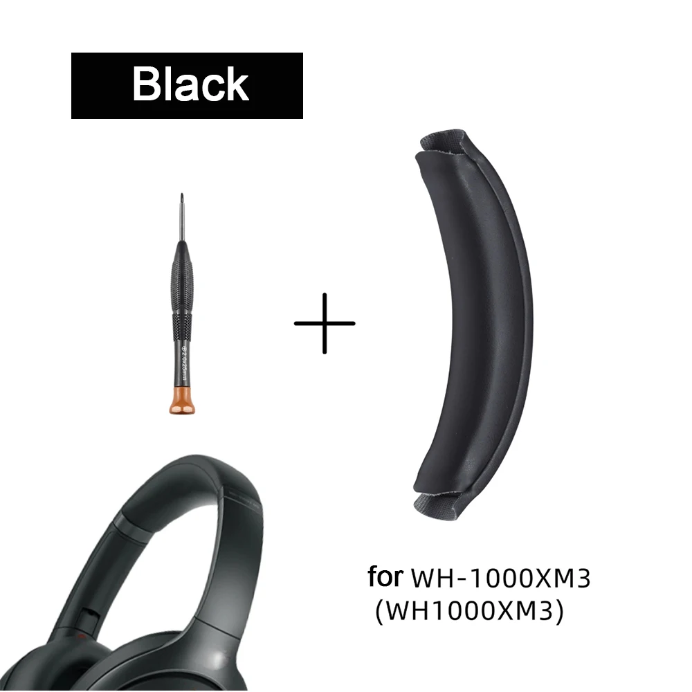for SONY WH-1000XM3 Replacement Headband Cushion Cover Pad,WH1000XM3 Headphones Easy Install Headstrap 1000XM3 Comfort Head Band