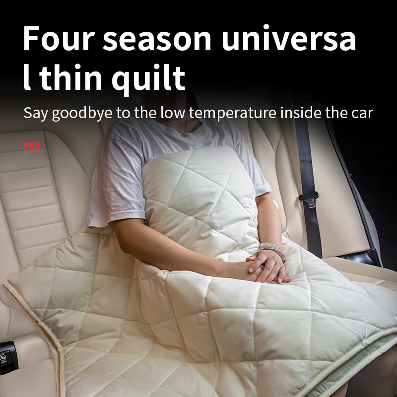 현대차용 다기능 베개 통기성 좋은 소형 담요 짧은 여행용 허리 덮개로 사용 가능 낮잠용