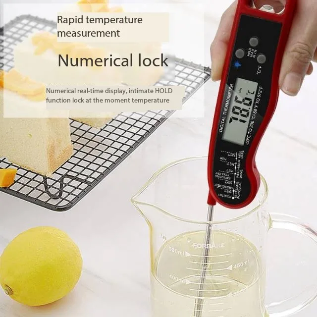 Vízálló Hústételi Hőmérő Bbq Konyhai Főzési Szerszámok Szonda Víztejolaj Folyékony Sütő Digitális Hőmérsékleti Érzékelő - Image 4