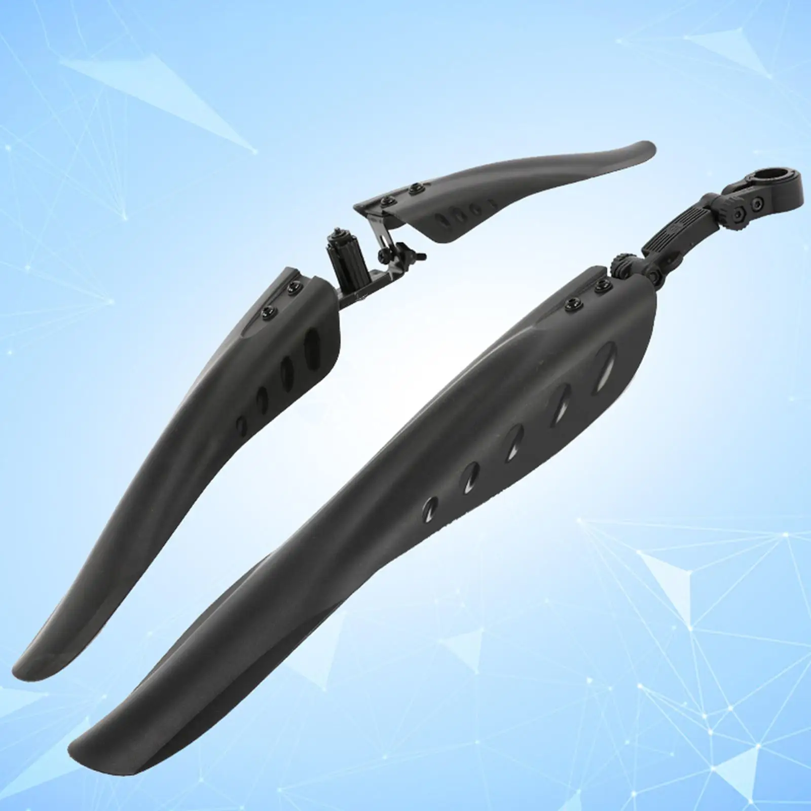 Bike Front Rear Mudguard Set Bike Mudflap fenders Adjustable bicycle fender