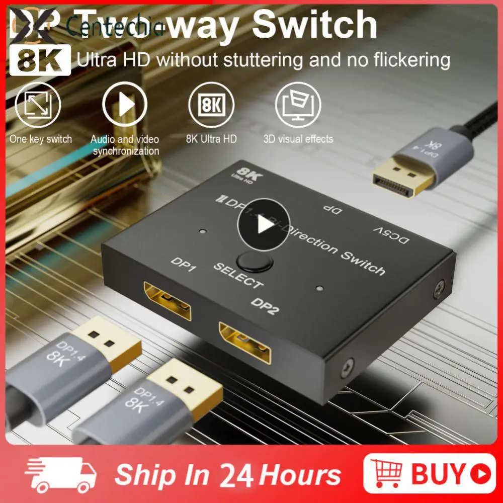 Interruttore Compatibile Hdmi 4K 8K 60Hz 120Hz 2 In 1 Out 2.1 Convertitore Switcher Bidirezionale Per Adattatore Splitter Switcher Ps5