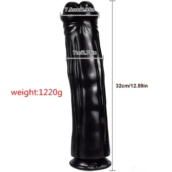 Huge Anal Dildo with Suction Cup Big Sex Toys for Women Men Silicone Soft G-spot Anal Masturbation Super Big Penis  Adult Toys 6