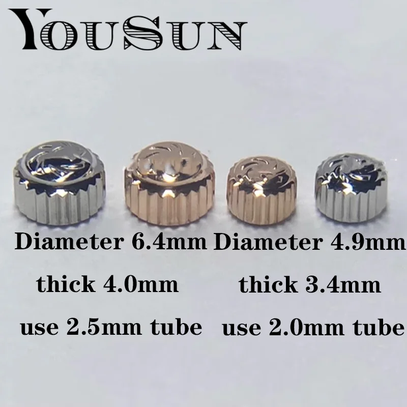 Per Carl F. Bucherer Adamavi Testa Dell'Orologio Corona 4.9Mm 6.4Mm Accessori