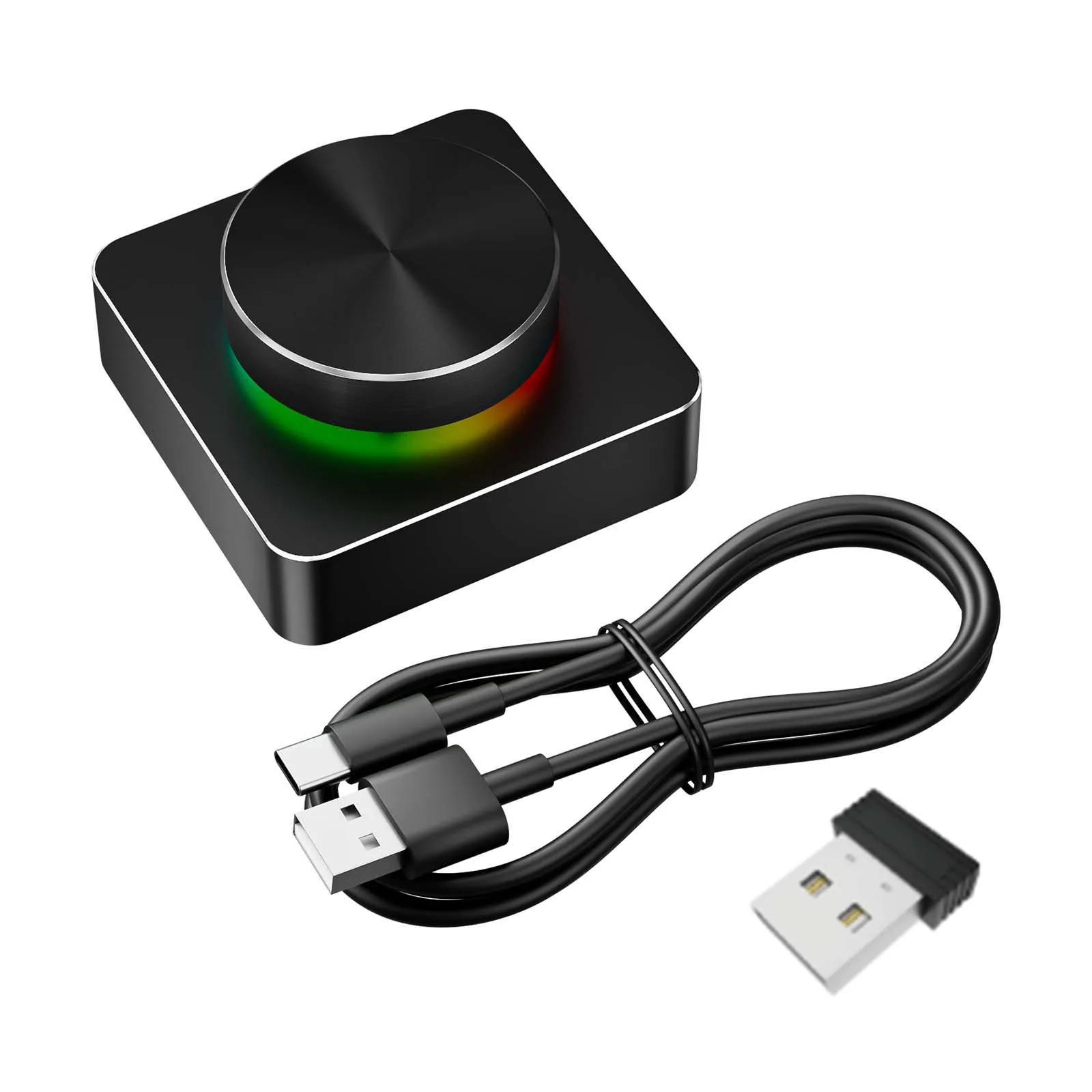 USB 볼륨 조절 손잡이 조절기 Win7/8/10/XP/Mac용 회전식 조절 손잡이