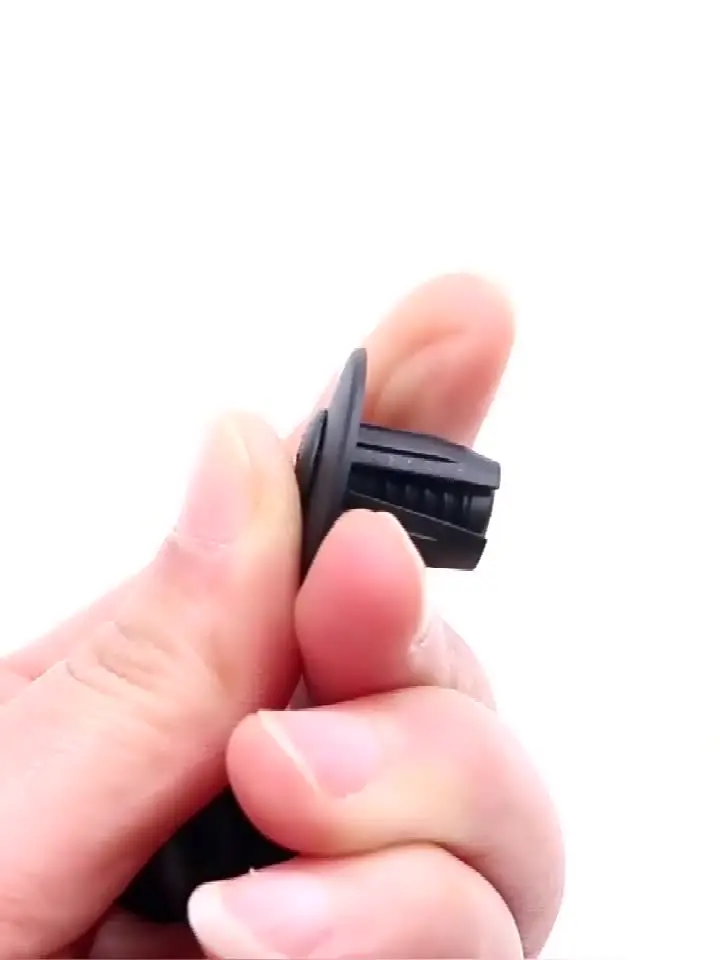 120 STKS Nylon Auto Bevestigingsmiddelen Klinknagel Clips, Plastic Auto Retainer Clips, Zes Maten Variërend van 6MM tot 10MM