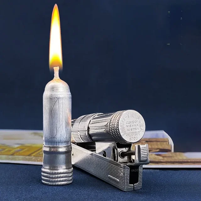 Retro Metal Windproof Kerosene Lighter 3