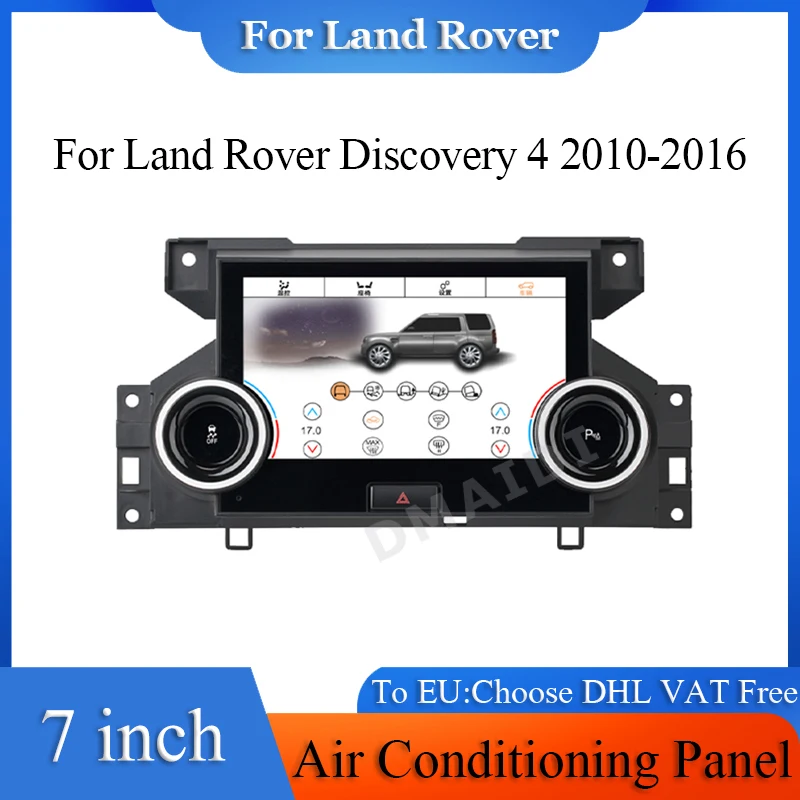 

7inch Upgrade Climate Control For Land Rover Discovery 4 LR4 L319 2010 2016 AC Panel Display Screen Touch Air Conditioning Board