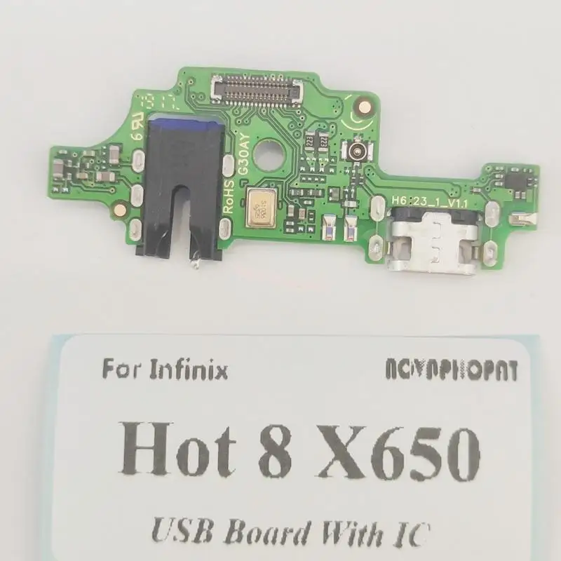 Jual INFINIX HOT 10 PLAY PLUG IN CONNECTOR CHARGE PCB BOARD PAPAN CAS Konektor I.289455677
