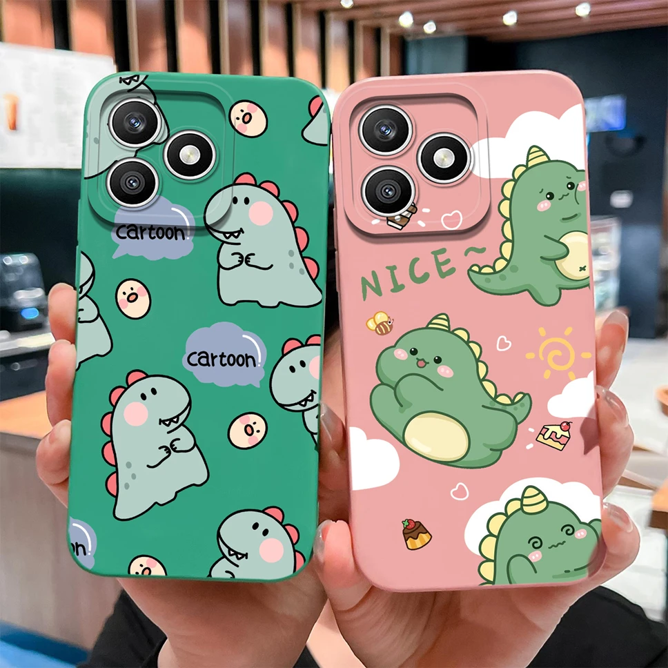 Line Love Print Shockproof Silicone Phone Case Cover
